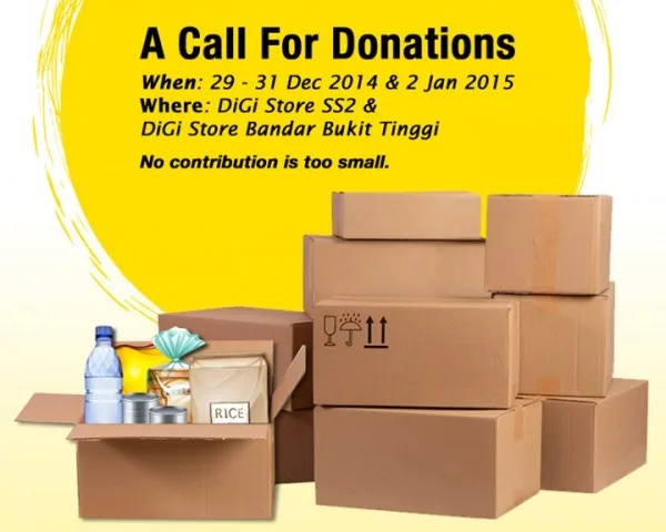 DiGi Donation Drive for Flood Victims
