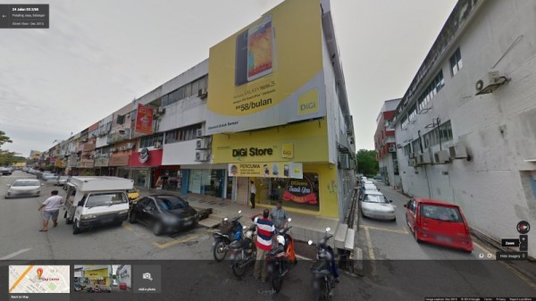 Google Maps Street View: DiGi Store SS2 Petaling Jaya