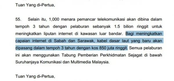 Sistem Kabel Rakyat 1Malaysia