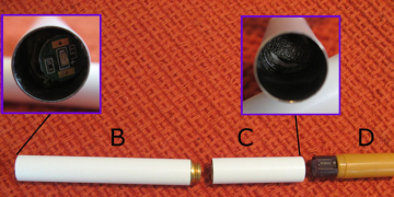 800px Components of a MiniCiggy e cigarette