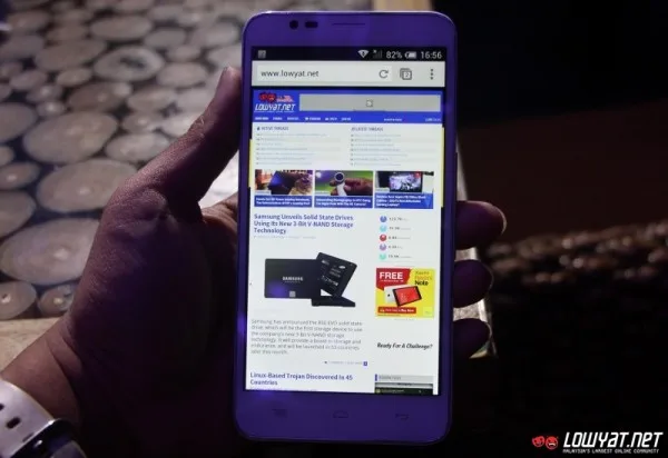 Alcatel One Touch Flash Hands On 19