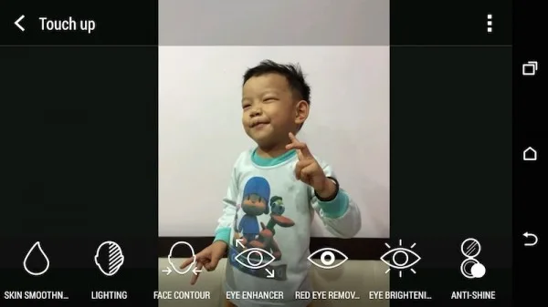 Camera Touchup Edit