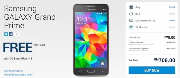 DiGi Samsung Galaxy Grand Prime