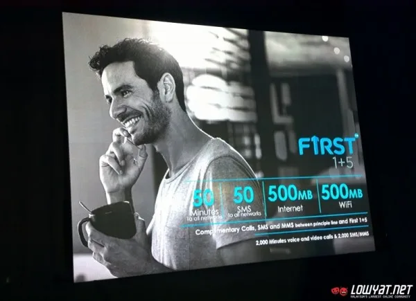 First by Celcom Postpaid Plans Launch 12