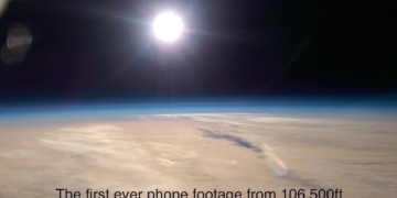 HTC One In Space