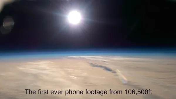 HTC One In Space