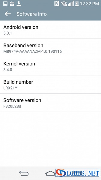 LG G2 Android 5.0.1 Update