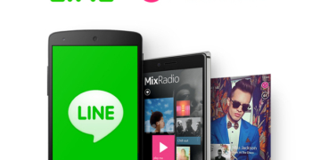 LINE and MixRadio feat