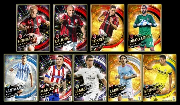 PES Manager cards