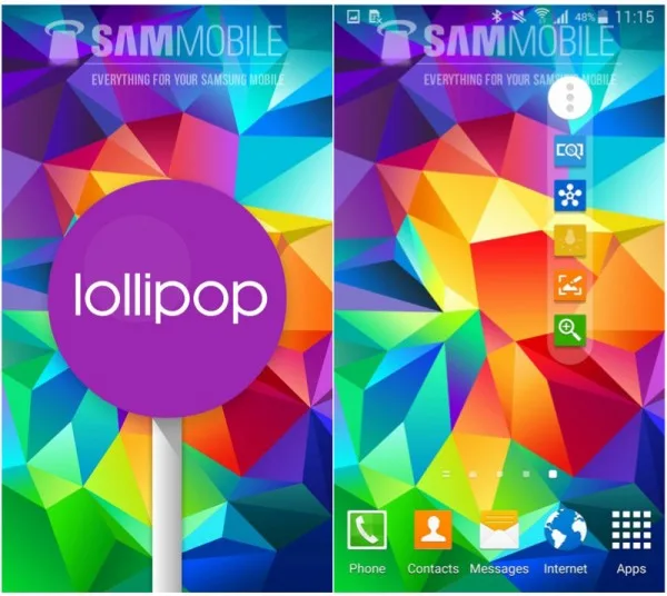 SGS5 Lollipop 2