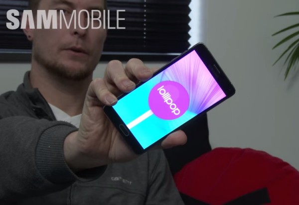 Sammobile Galaxy Note 4 with Lollipop