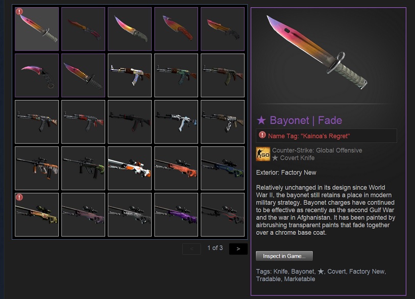 Rafflesia Arnoldi fætter Boost This CS:GO Player Is Selling The Definitive Weapon Skins Collection For  $7,500 - Lowyat.NET