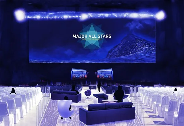 Major All Stars Dota 2 Tournament LAN Finale : Artist's Mockup