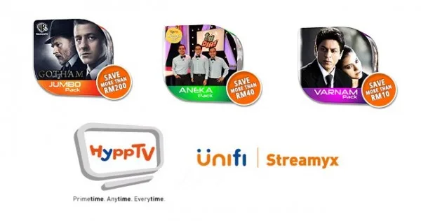 HyppTV Jumbo, Aneka, and Varnam Packs