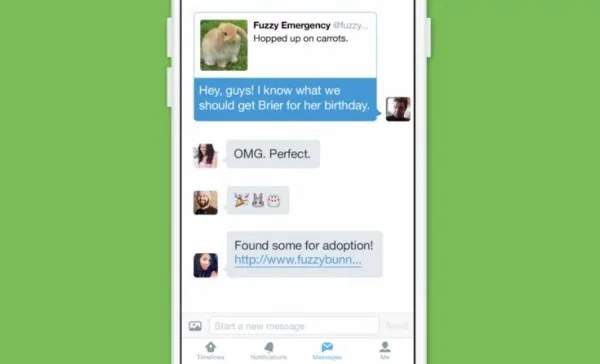 Group DM on Twitter