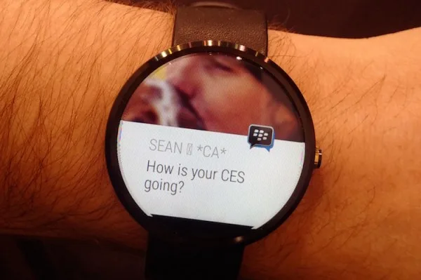 BBM on AndroidWear