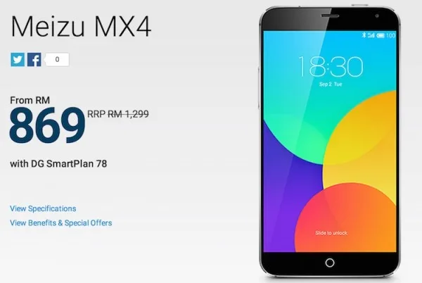 DiGi Meizu MX4