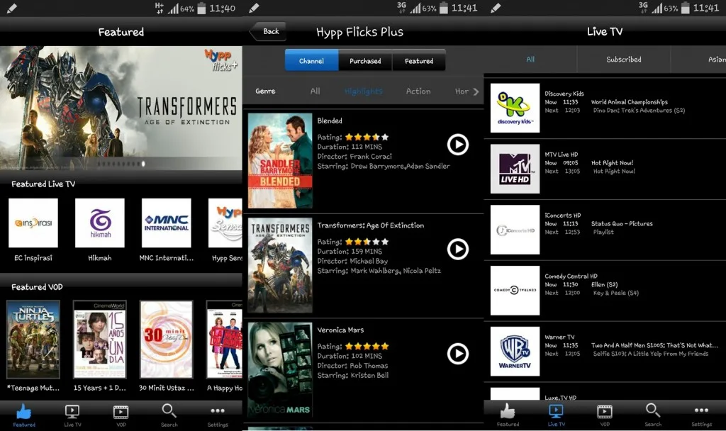 HyppTV Everywhere Android