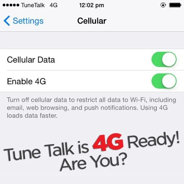 TuneTalk Has LTE Weii