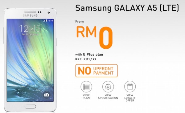 U Mobile Samsung Galaxy A5