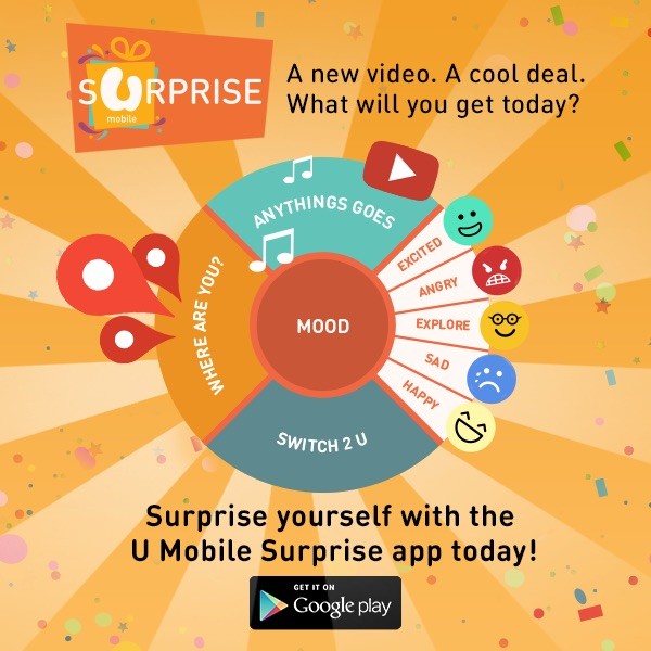 U Mobile Surprise App