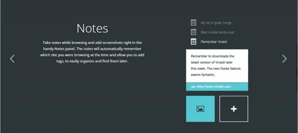 Vivaldi notes
