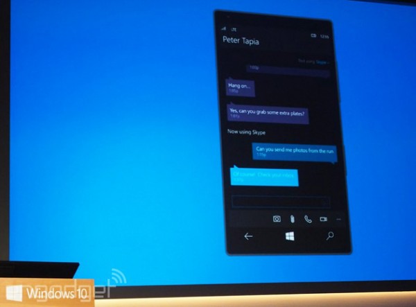 Windows 10 Unified Messaging