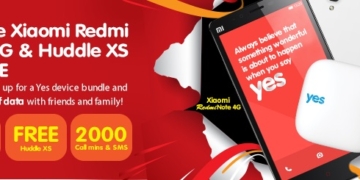 YES Free Redmi Note 4G Huddle XS Bundle