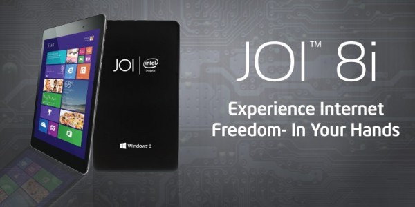 Joi 8 Windows 8.1 Tablet with 3G by SNS Network