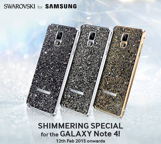 Swarovski Galaxy Note 4 Back Cover Samsung Malaysia