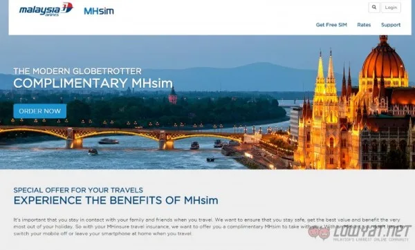 Malaysia Airlines MHsim