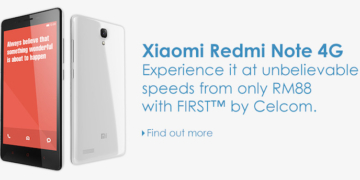 Celcom Xiaomi Redmi Note 4G