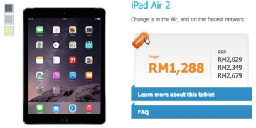Celcom iPad Air 2