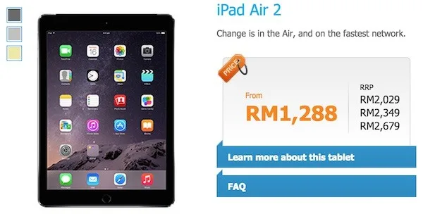 Celcom iPad Air 2