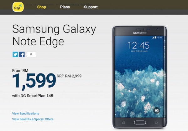Digi Samsung Galaxy Note Edge