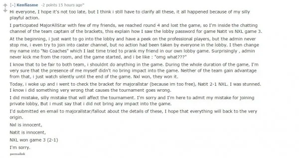 MAS Dota 2 Cheating Reddit