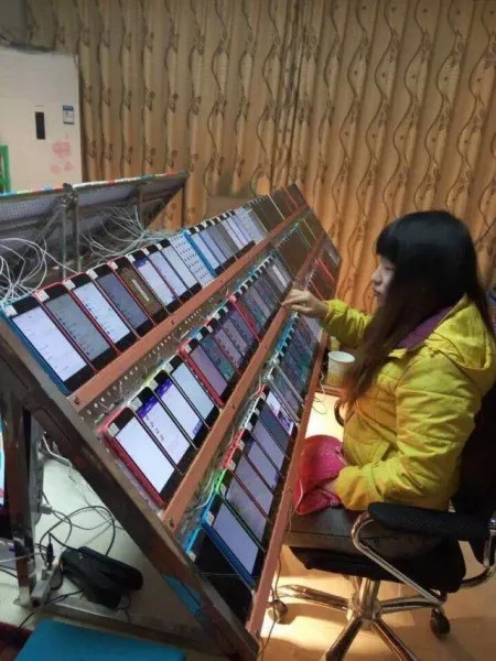 app-store-ranking-manipulation-farm