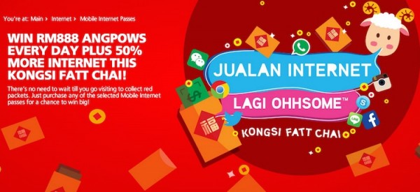 hotlink jualan internet lagi ohhsome kongsi fatt chai