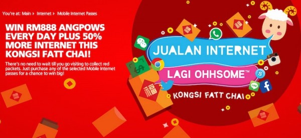 hotlink jualan internet lagi ohhsome kongsi fatt chai