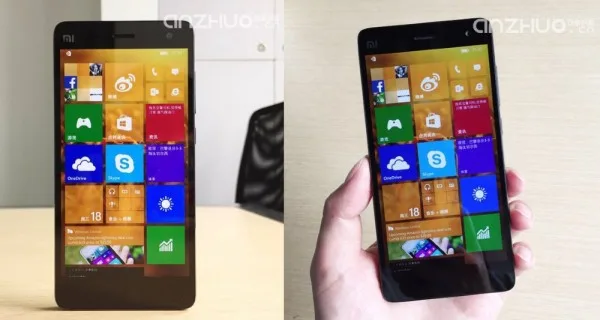 Windows 10 On Xiaomi Mi 4