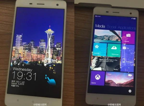 Windows 10 On Xiaomi Mi 4
