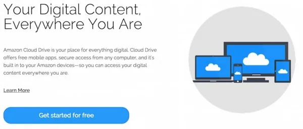 Amazon Cloud Drive Get Started for Free