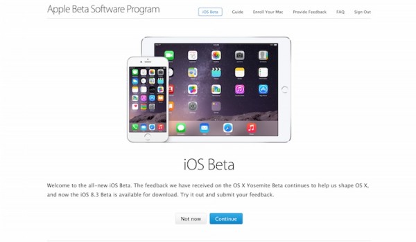 Apple Beta Software Program iOS