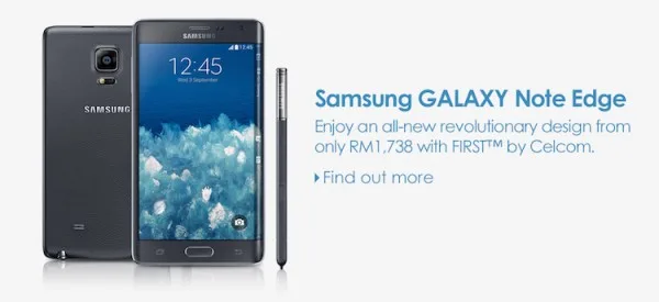 Celcom Samsung Galaxy Note Edge