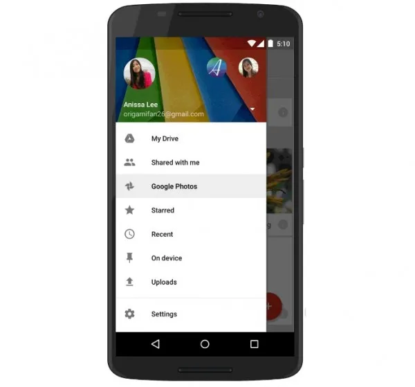 Google Plus Photo on Google Drive