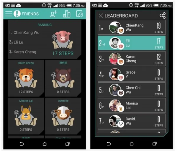 HTC Fun Fit Friends