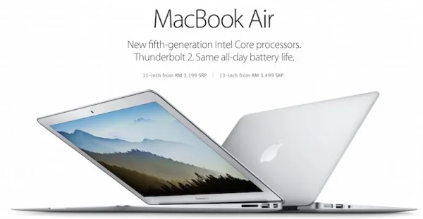 MacBook Air 2015 Malaysia from RM3199