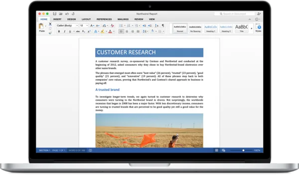 Word 2016 for Mac