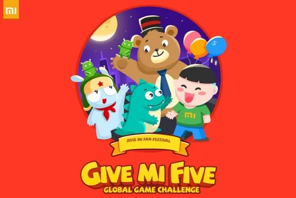 Xiaomi Mi Fan Festival Give me Five Game