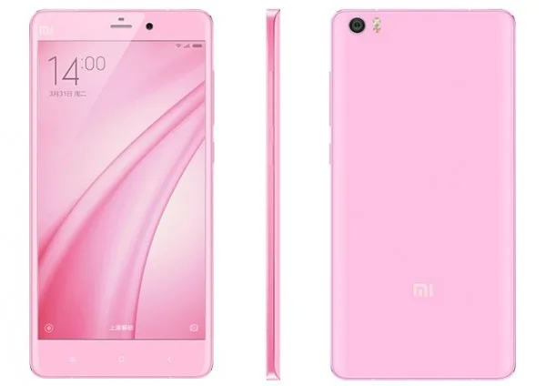 Xiaomi Mi Note in Pink